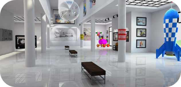 Map showing museum location